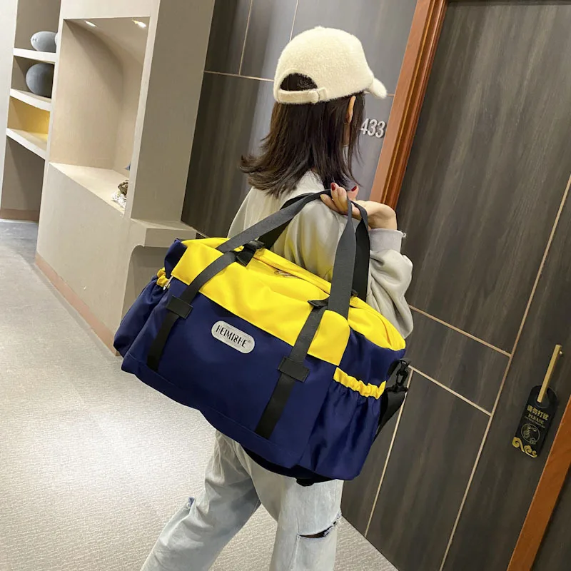 

Men's Portable Sports Fitness Bag Basketball Bag Women's Large-capacity Cool Shoulder Messenger Luggage Bag