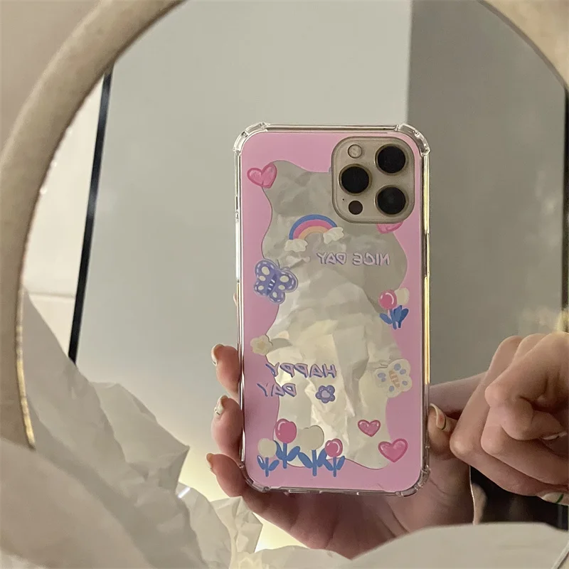 Зеркальный чехол для Apple iPhone 13 12 11 Pro Max X XR XS 7 8 Plus |