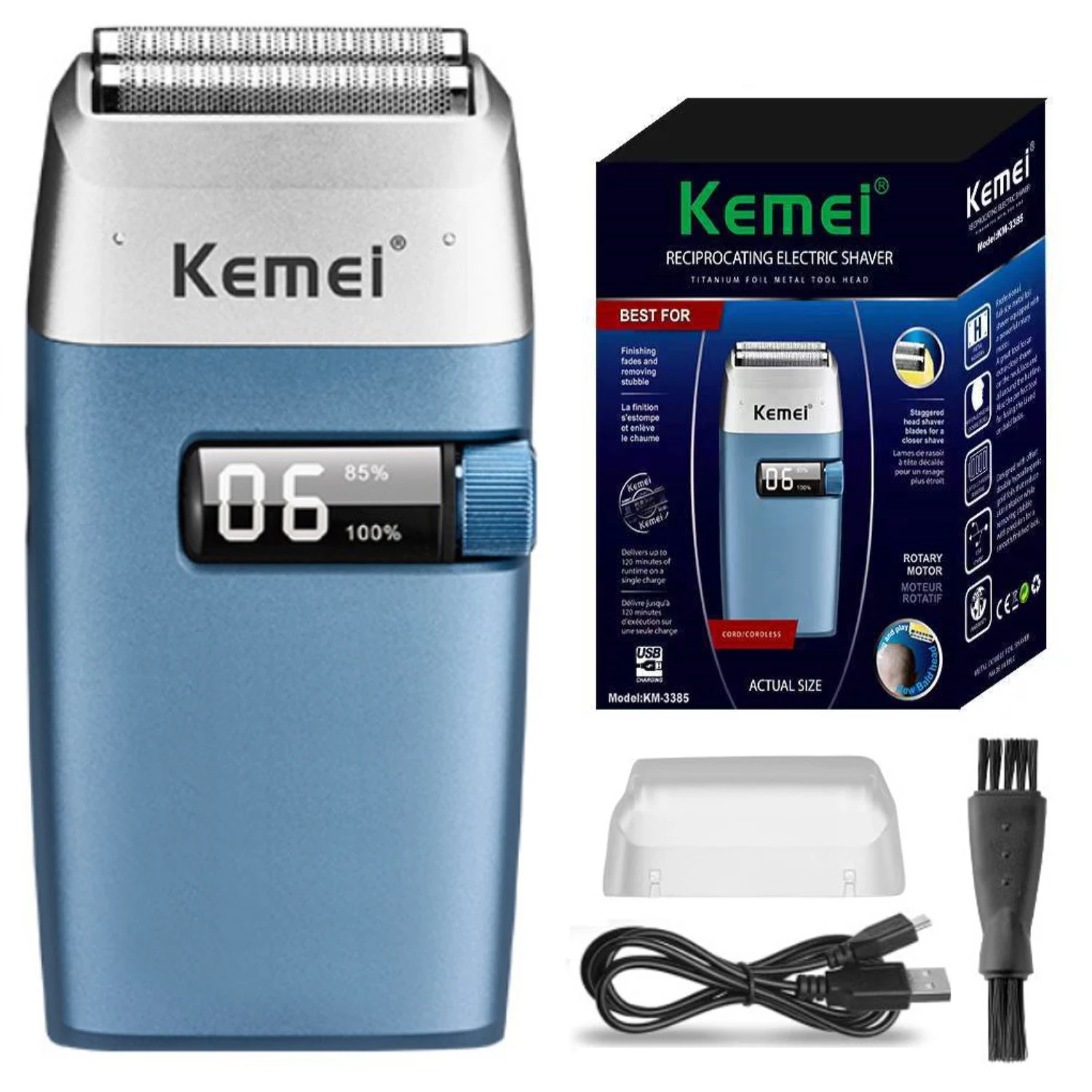 S Shaving Machine Lcd Liquid Crystal Display Beard Trimmer A