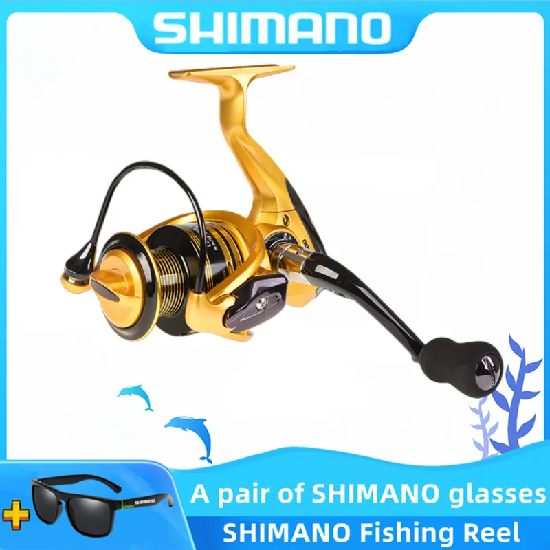 

SHIMANO's new GT series spinning wheel fishing wheel metal wire rocker arm gapless fishing gear
