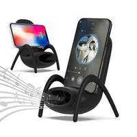 portable mini chair wireless charger with speaker 10w fast charge special gift dropshipping store