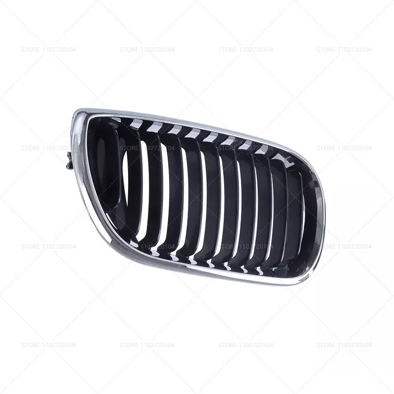 Фото Для 2000-2005 E46 BMW 320i 325i 325xi 330i 330xi хромированная и черная решетка капота 51137030545 51137030546 №4