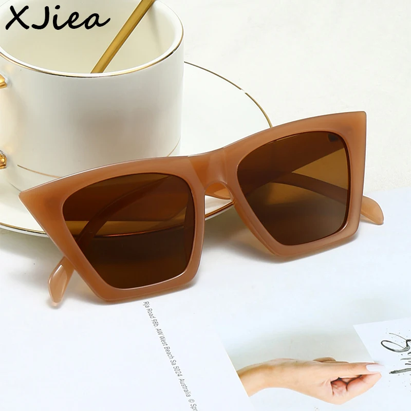 

XJiea Sunglasses Women 2022 Fashionable Glasses Men Polarized Summer Shade Oversized Sun Glasses Multicolor Unisex