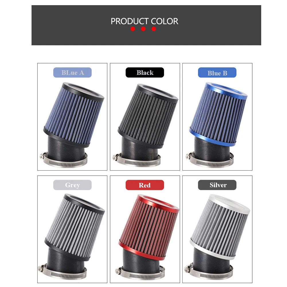 62MM Go Kart Air Filter for 6.5HP Predator 212cc 196cc GX160 GX200 BT200X CT100X CT100U CT200U CC100X RB200 Baja MB165 MB200