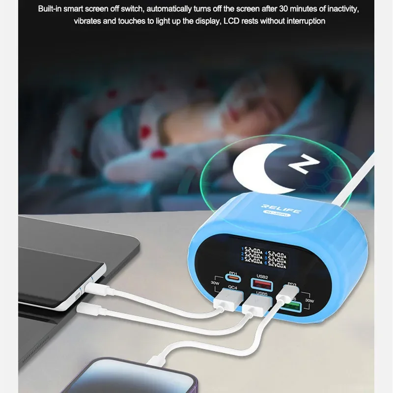 RELIFE RL-309U 72 Вт инструмент для быстрой зарядки высокой мощности IP/HW/SAM/OP/VI/MI/MZ