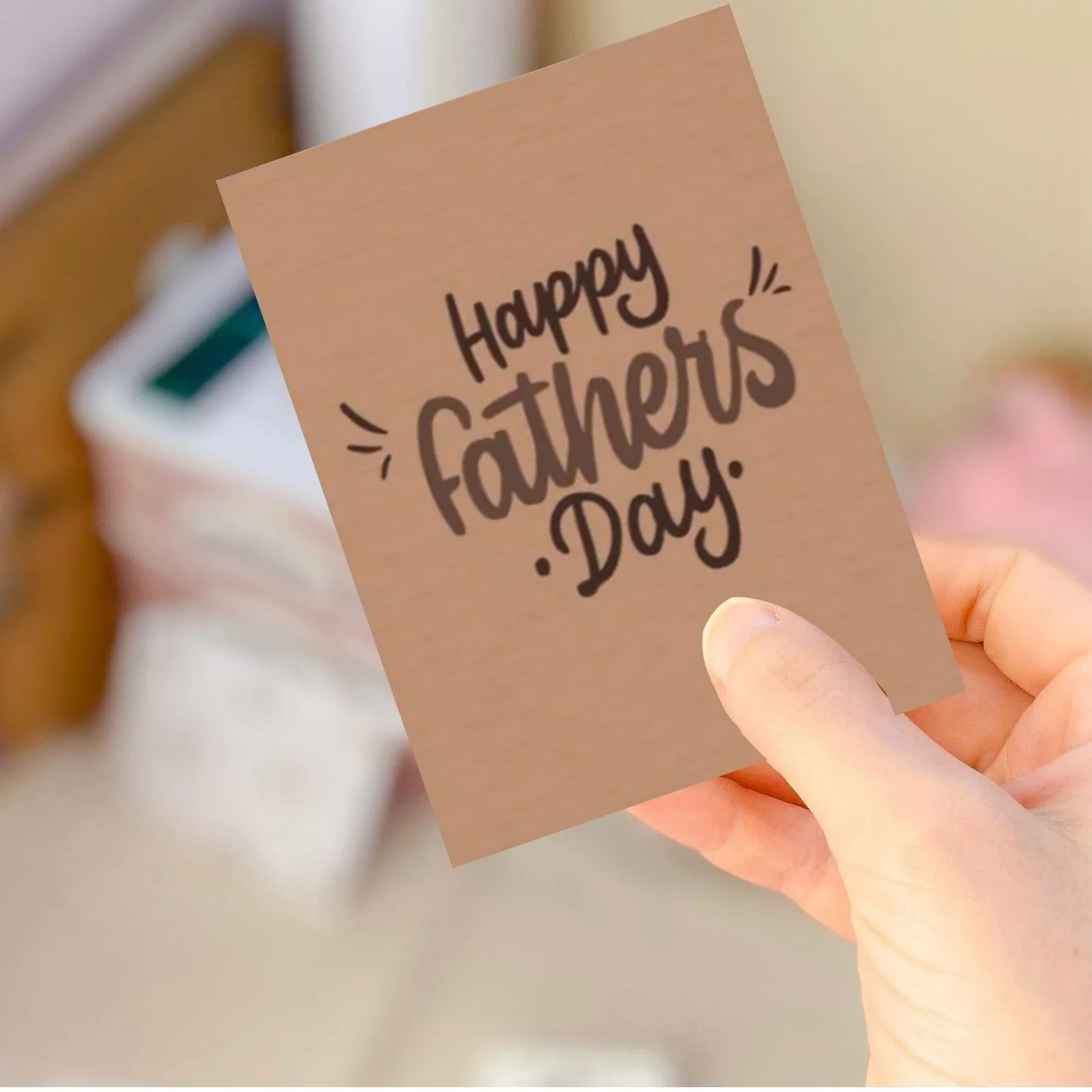 

Happy Father'S Day Greeting Card Best Wishes For Dad Fun And Prank Card 14x10.5cm Can Make A Sound And Keep Repeating The Sound