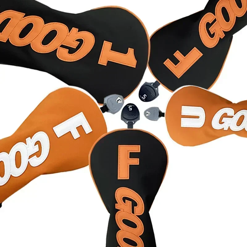 Деревянный чехол для гольфа с хорошим узором из искусственной кожи деревянный