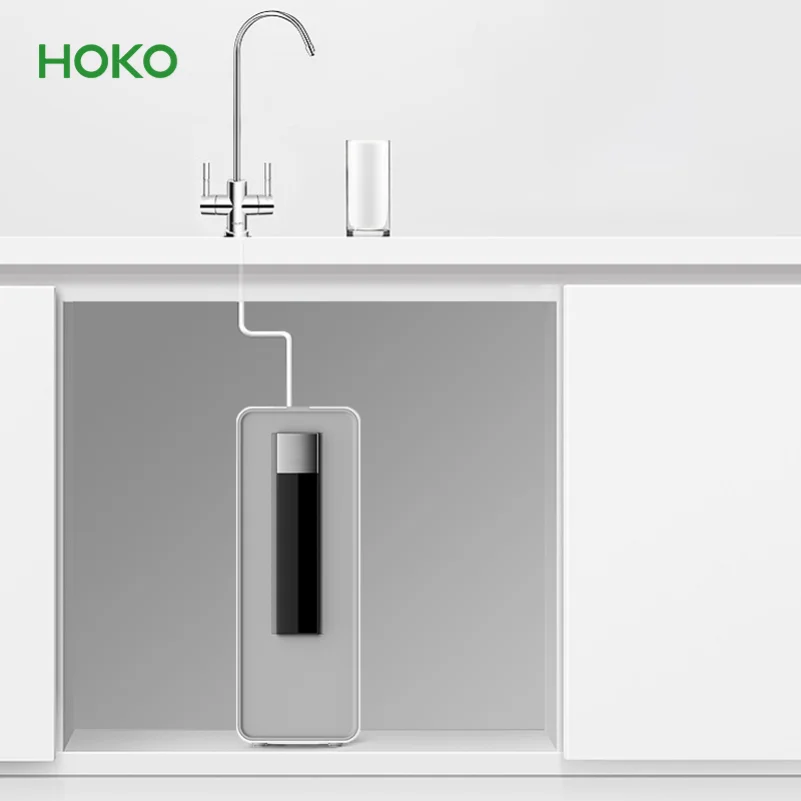 

5 Stage Low Price Home Under-Sink Filter Reverse Osmosis System Machine with Hot and Cold Water Ozone Ro Water Purifier