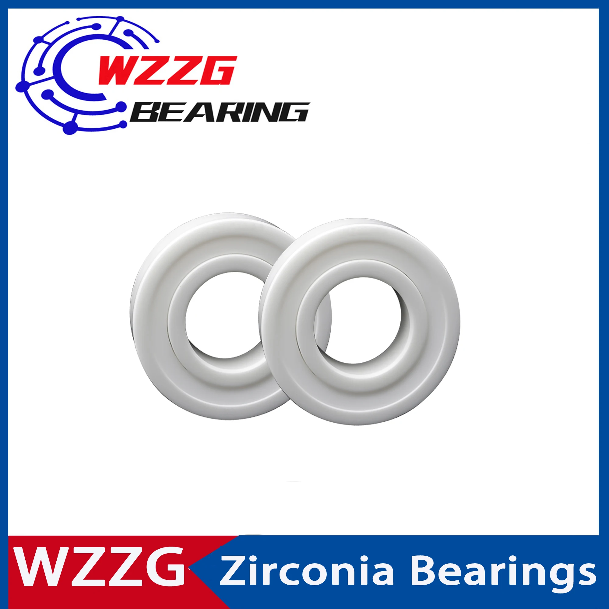 WZZG 15267 полностью керамический подшипник ZrO2 1 шт. 15*26*7 мм Керамический