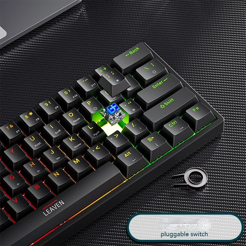 K620 60% Проводная механическая клавиатура для киберспорта Type-C с возможностью