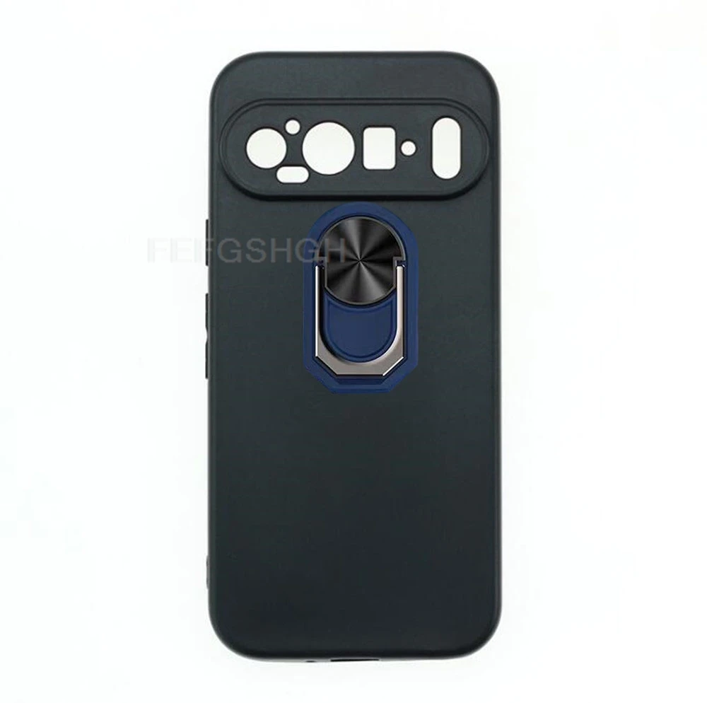 Для Google Pixel 9 Pro XL GGX8B GZC4K GQ57S кольцо на задний палец из мягкого ТПУ силикона для