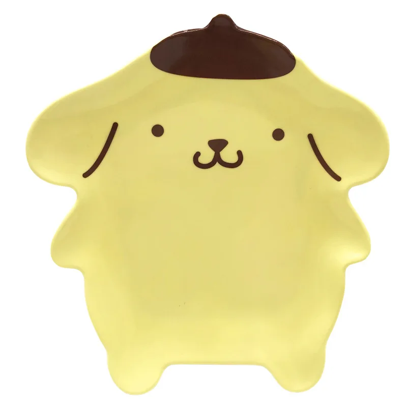 Kawaii Sanrio Pom Purin фруктовая тарелка милый мультфильм аниме студенческая десертная