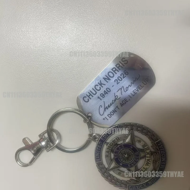 Винтажный памятный значок Чака Норриса, кулон-брелок в стиле Техасских рейнджеров (art.: 3920db099bbde) - 3920db099bbde