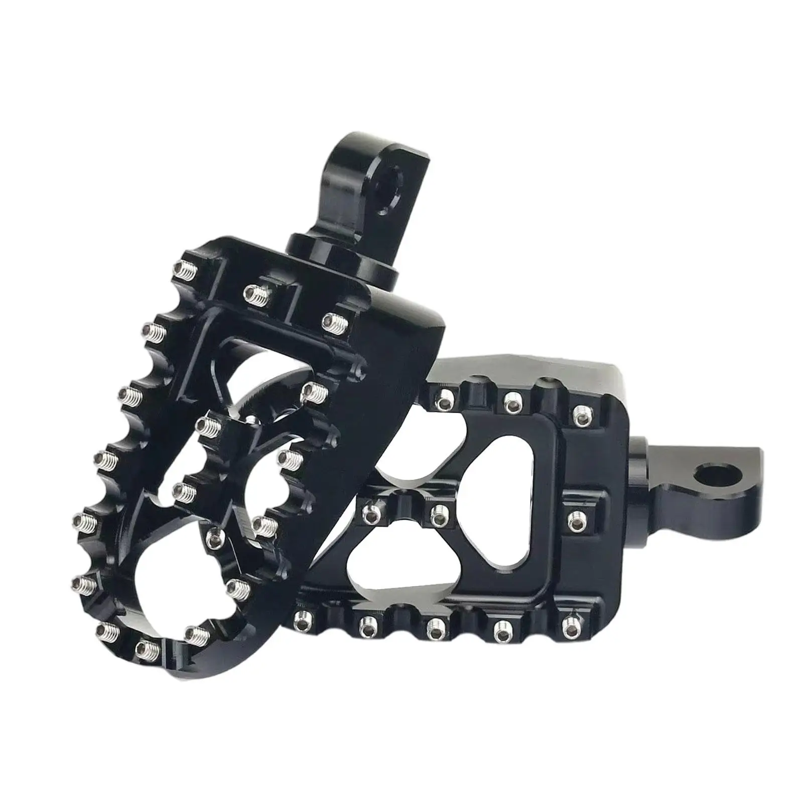 

Wide Foot Pegs Foot Rests Motorcycle Footpegs CNC Billet Fit for