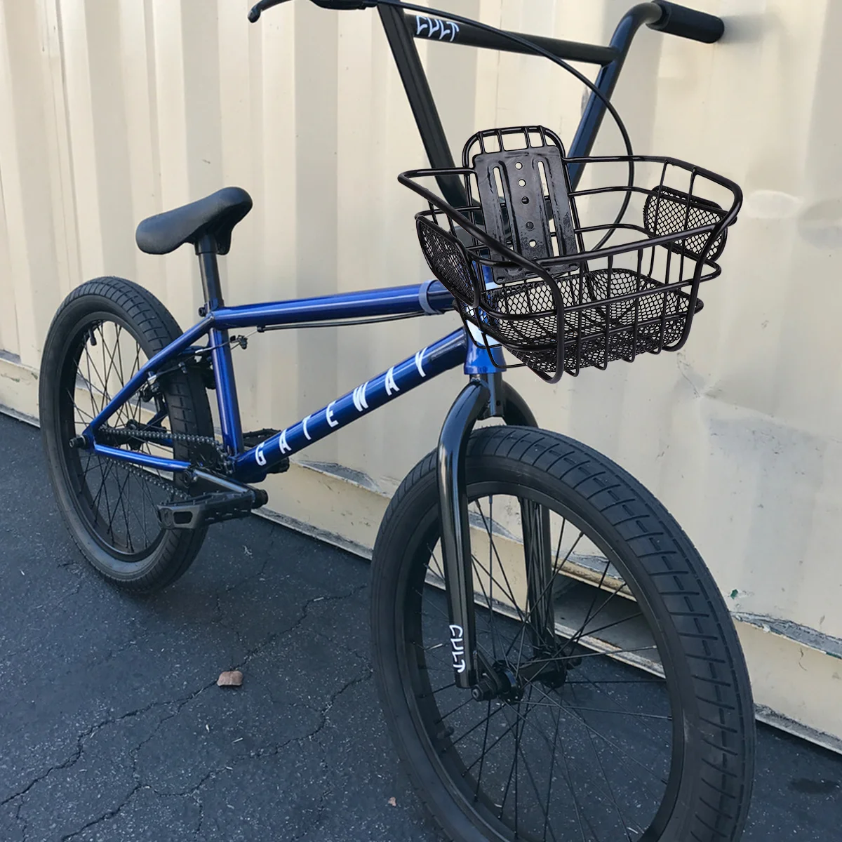 

Bike Handlebar Basket Front Basket Cycling Basket Handlebar Wire Basket for Bike Accessories