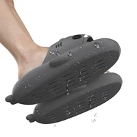 unisex sharks slides non slip novelty open toe sandals with drainage holes shower slippers sharks toddlers flip flops outdoor