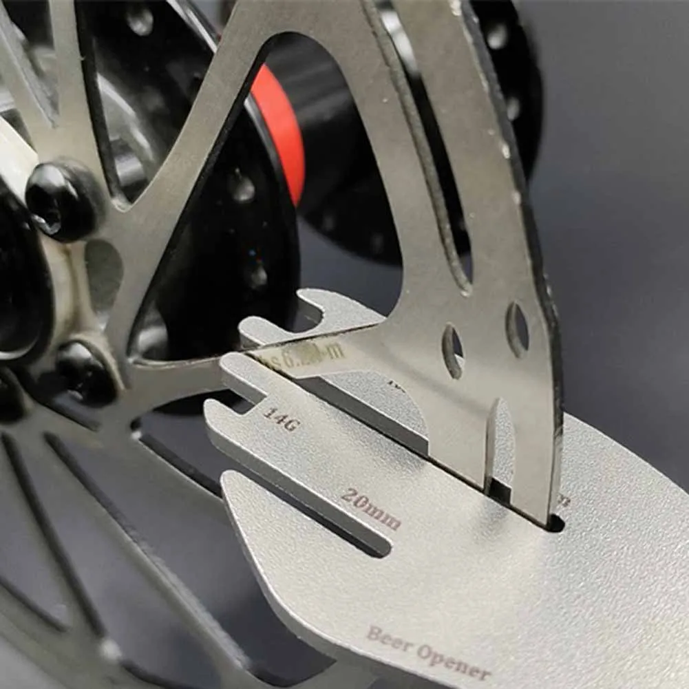 Выравнивание калибровки дискового тормоза велосипеда гаечный ключ из