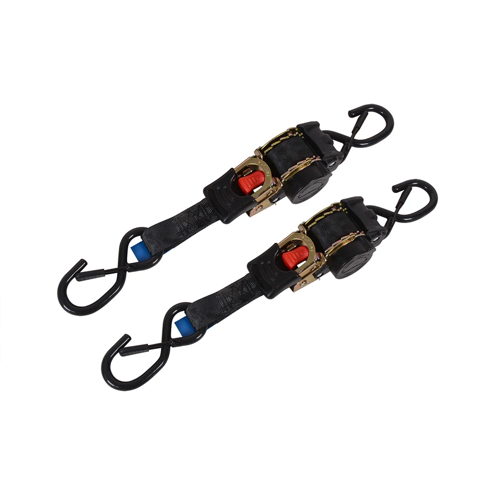 

Автоматический затягивающий храповой крючок с ремешком 25 мм x 1,8 м для закрепления груза на плоской платформе или прицепе