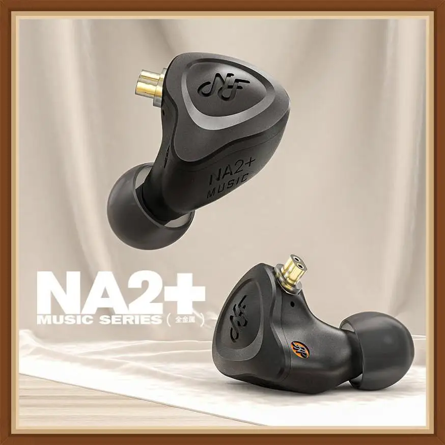 NF AUDIO NA2+ Динамический алюминиевый Hi-Fi музыкальный монитор с двойной полостью