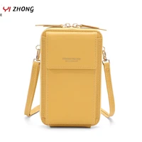 yizhong leather mini purses and handbags luxury designer phone pocket card holder messenger bag small female crossbody bag