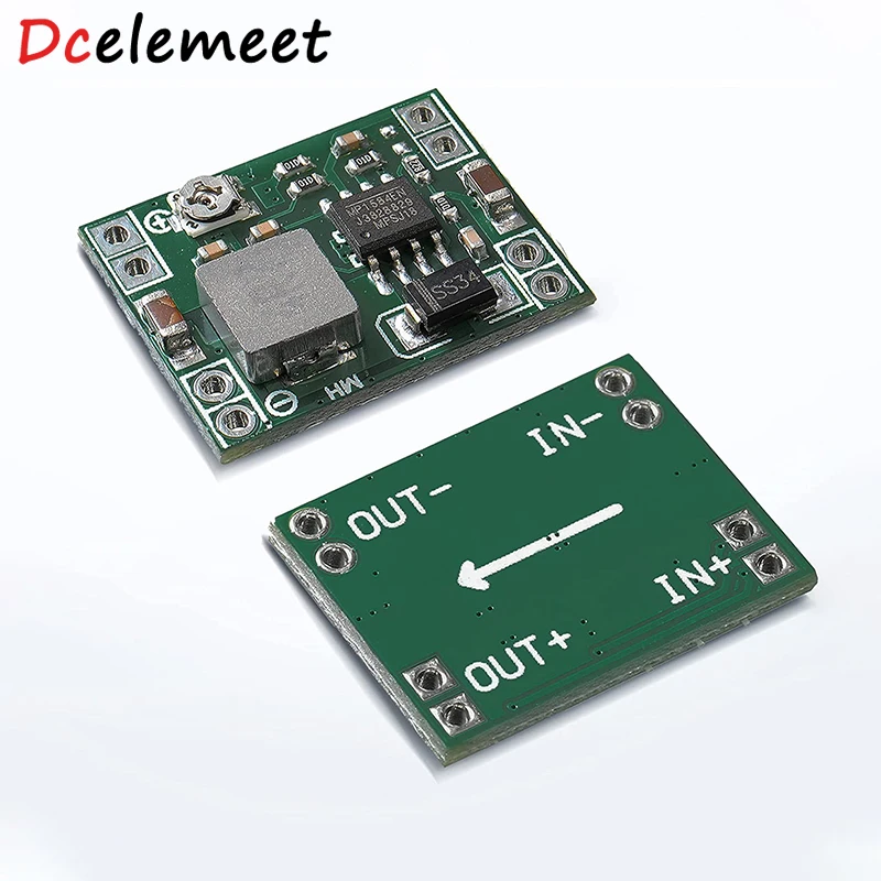 

DC-DC 3A Buck Step-down Power Supply Module MP1584EN 5V-12V 24V to 5V 3.3V 9V 12V Fixed Output for Arduino Replace LM2596