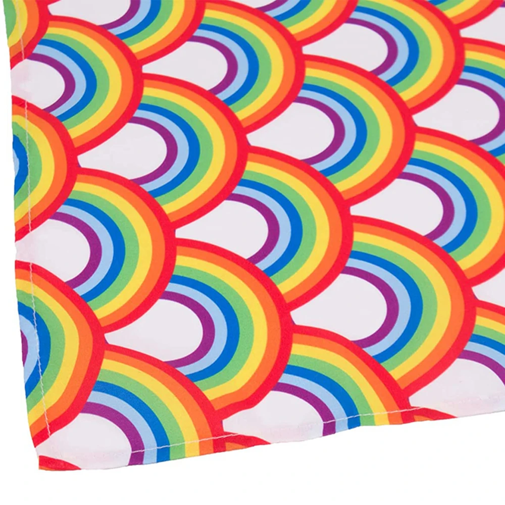 Gay Pride флаг Собака Бандана треугольник шарф Радужный Флаг собаки банданы для