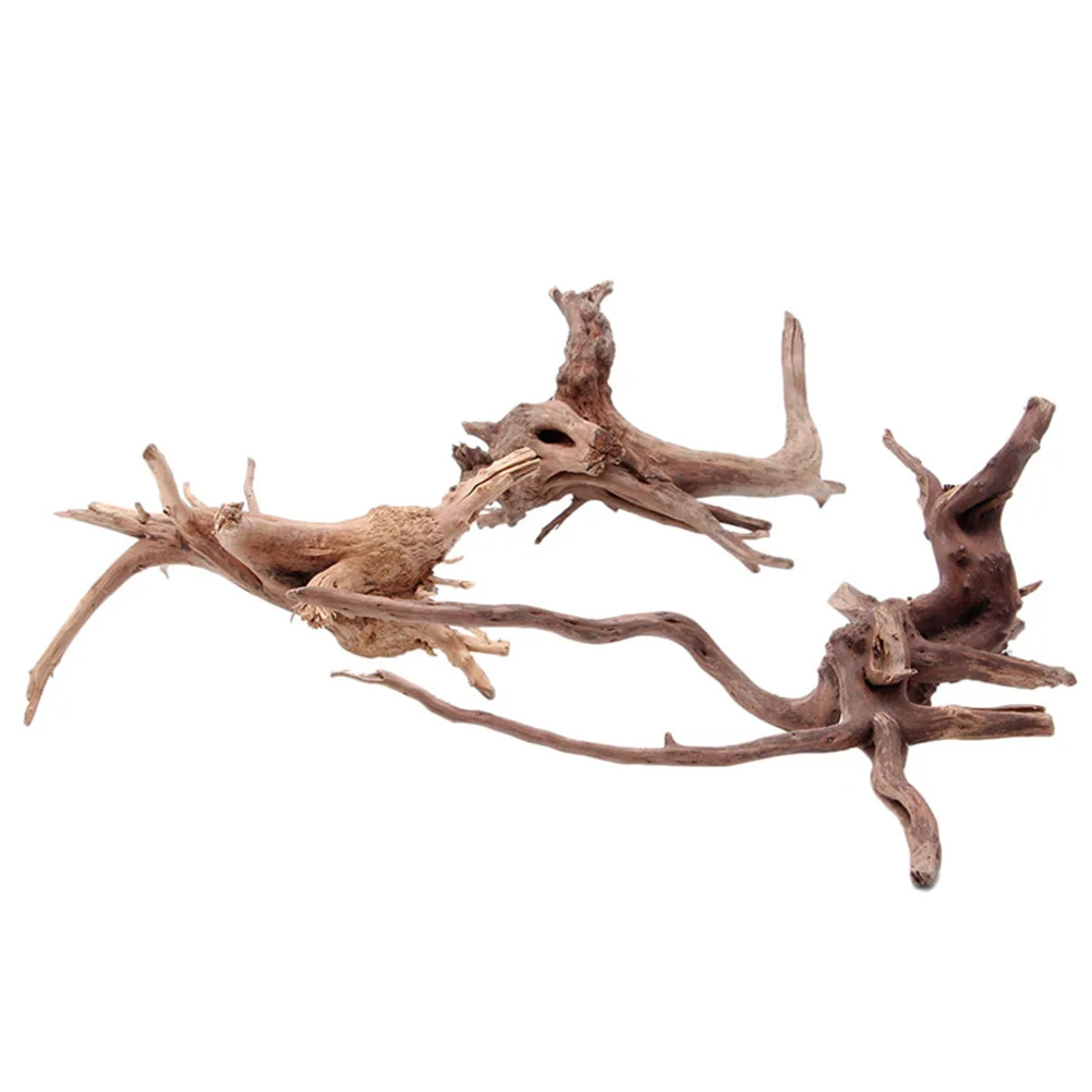 

Natural Landscaping Ornaments Driftwood Stump Decorative Trunk for Aquarium Tank