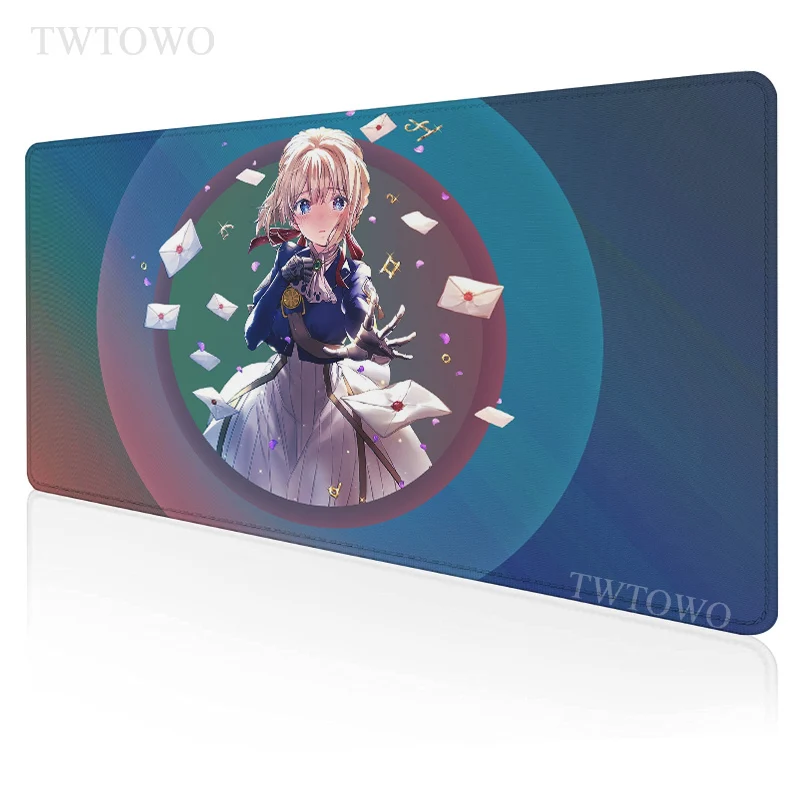 

Violet Evergarden коврик для мыши геймер XL компьютерный новый HD Коврик для мыши XXL коврик для мыши нескользящий офисный мягкий PC Настольный коврик