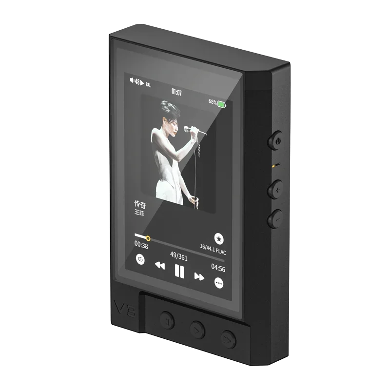 TempoTec V3 Портативный DAP Android HIFI Музыкальный плеер 4 мм и 3 5 Двойной ЦАП AK4493SEQ DSD512 WIFI