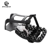 compatible with peloton bike and pedal toe clamps indoor workout indoor bike pedal adapter cardio workout training bikes pedal