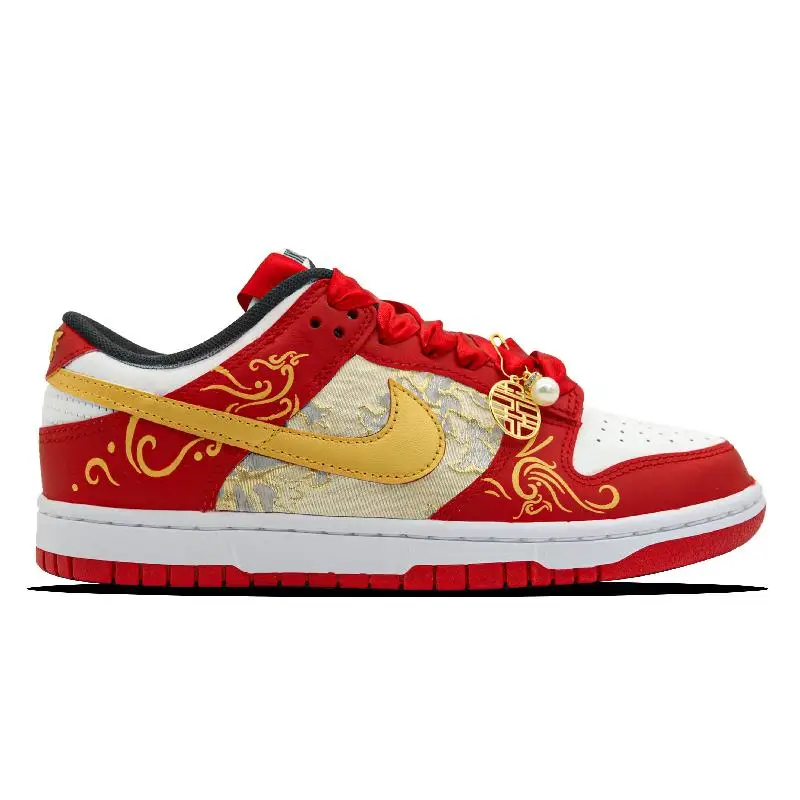 【Настроить】Nike Dunk Обувь для скейтбординга Кроссовки унисекс FD9762-061