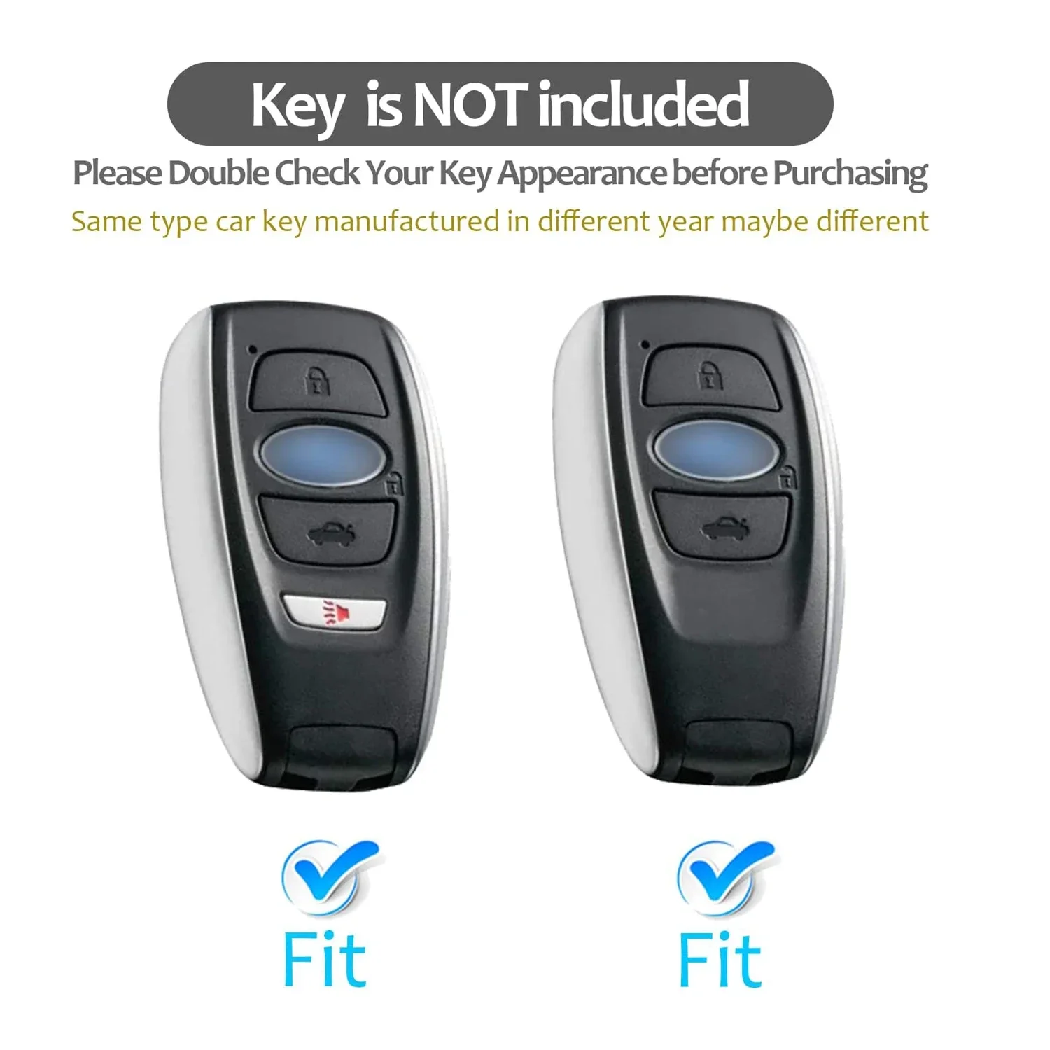 Чехол для ключей из углеродного волокна защитный чехол Subaru BRZ XV OutbackForester Ascent Crosstrek