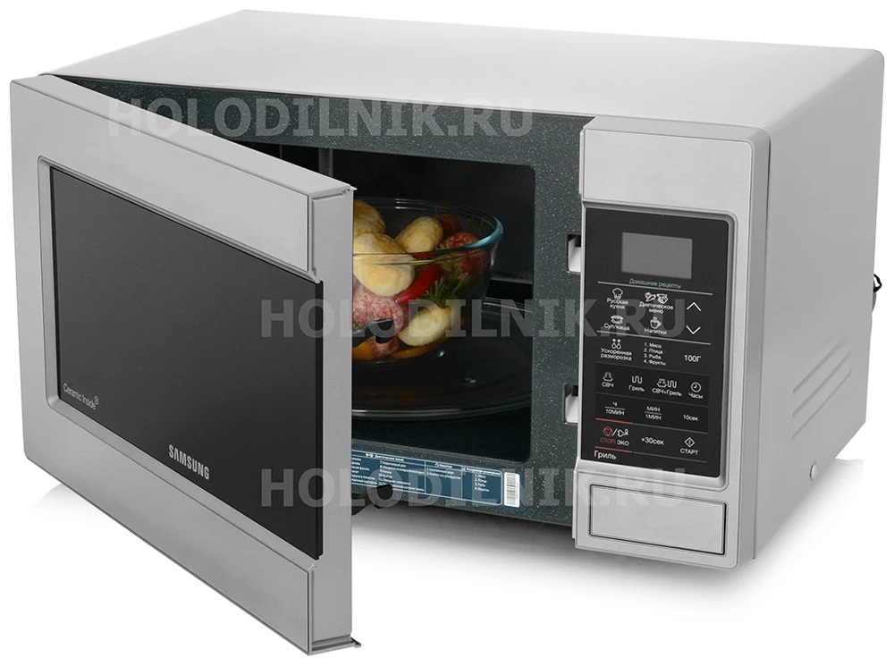 Микроволновая печь - СВЧ Samsung GE 83 MRTS/BW | Бытовая техника