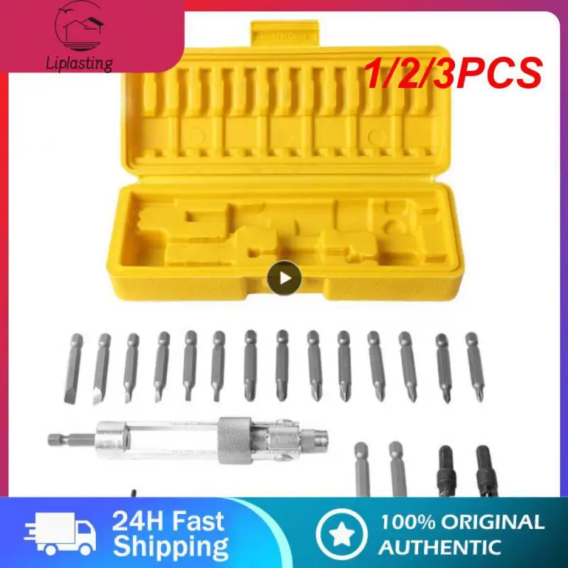 

1/2/3PCS Half Time Drill Driver Screwdriver Sets Quick-Change Driving Repair Tools Set With Countersink Bits Allen Wrench