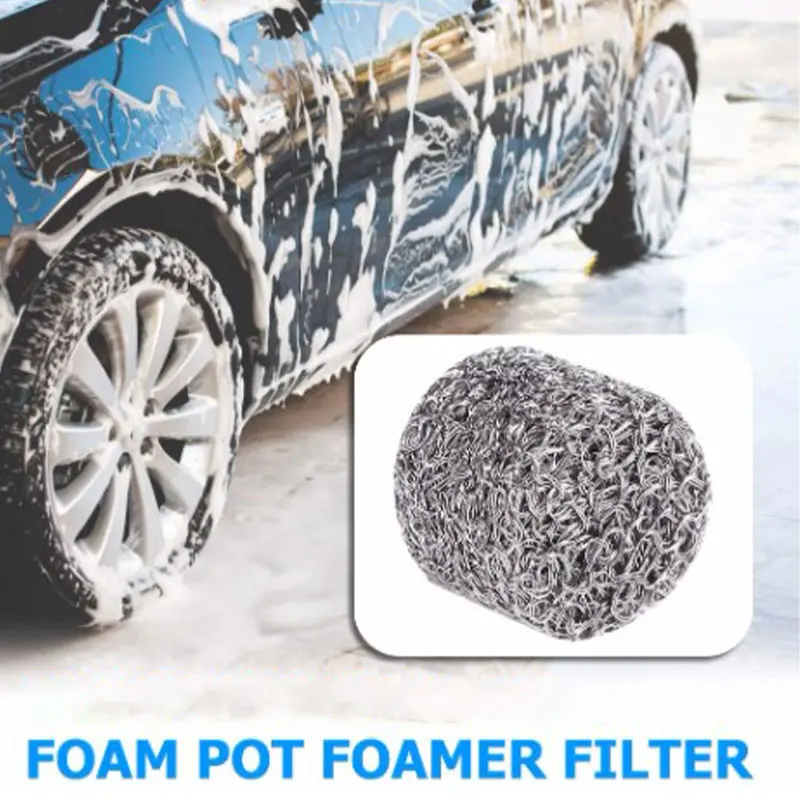

2022 Mesh Filter/Foam Tablet For Foam Nozzle/Snow Soap Lance/Foam Sprayer Stainless Steel Foam Lance Filters for Foam Generator