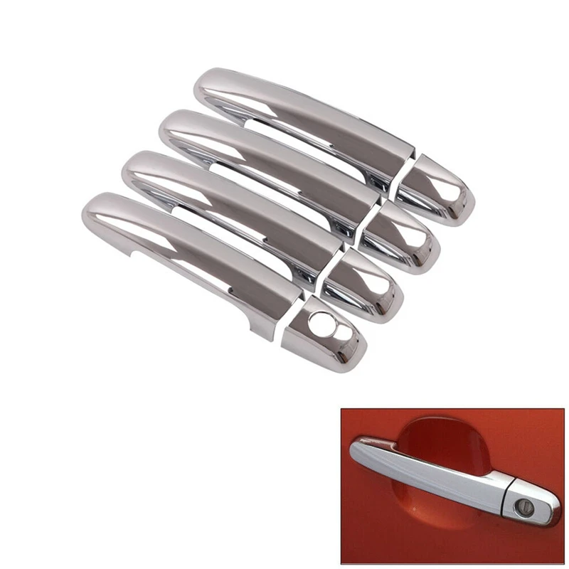 

Car ABS Chrome Exterior Door Handle Cover Trim Sticker for Suzuki SX4 for S-CROSS Swift 2005-2010 Grand Vitara 2005-2012