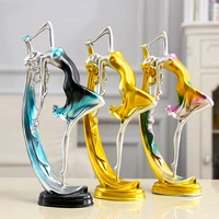 room decor home dancing girl home decoration accessories dancer resin craft love gift home accessories figurine room decoration