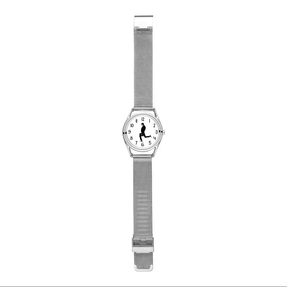 Часы Министерства по ходьбе для мужчин и женщин креативный дизайн унисекс без