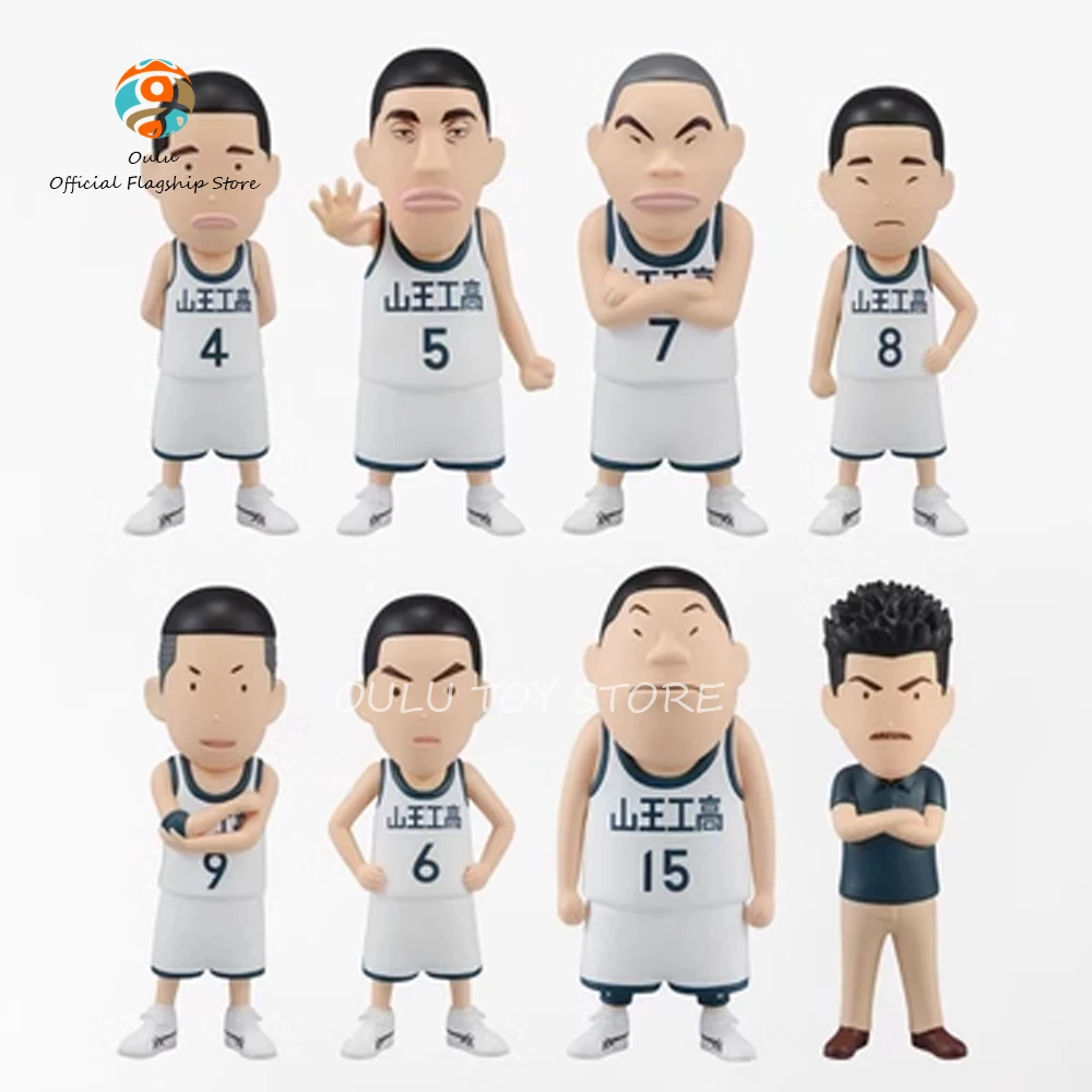 Новинка фигурка аниме Slam Dunk, Akita Sannoh, фигурка ханамичи, фигурка сакураги, фигурки Kaws, декоративные украшения из ПВХ, Подарочные игрушки Новинка фигурка аниме Slam Dunk, Akita Sannoh, фигурка ханамичи, фигурка сакураги, фигурки Kaws, декоративные украшения из ПВХ, Подарочные игрушки