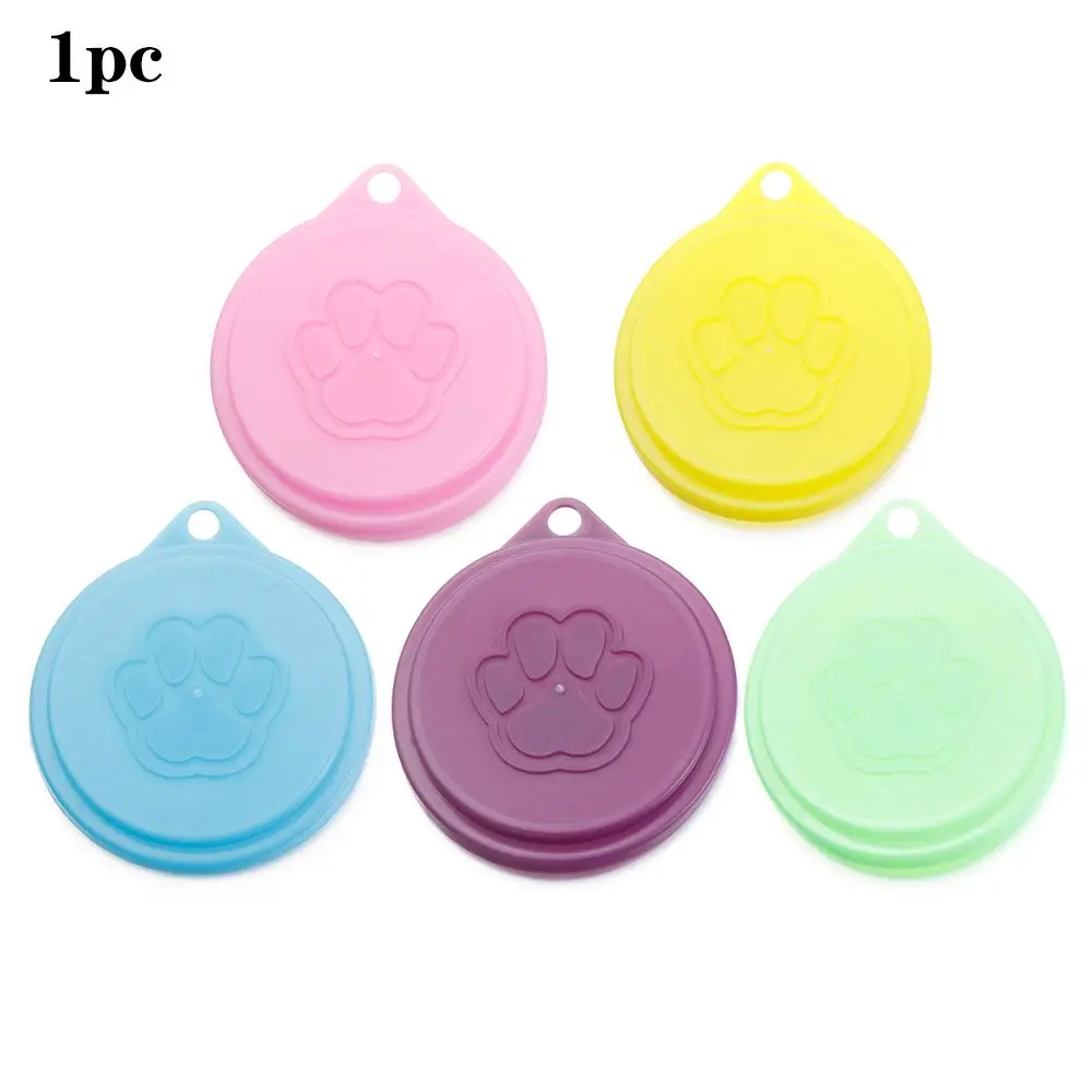 Пластиковые крышки для банок для животных 1/3/5 шт