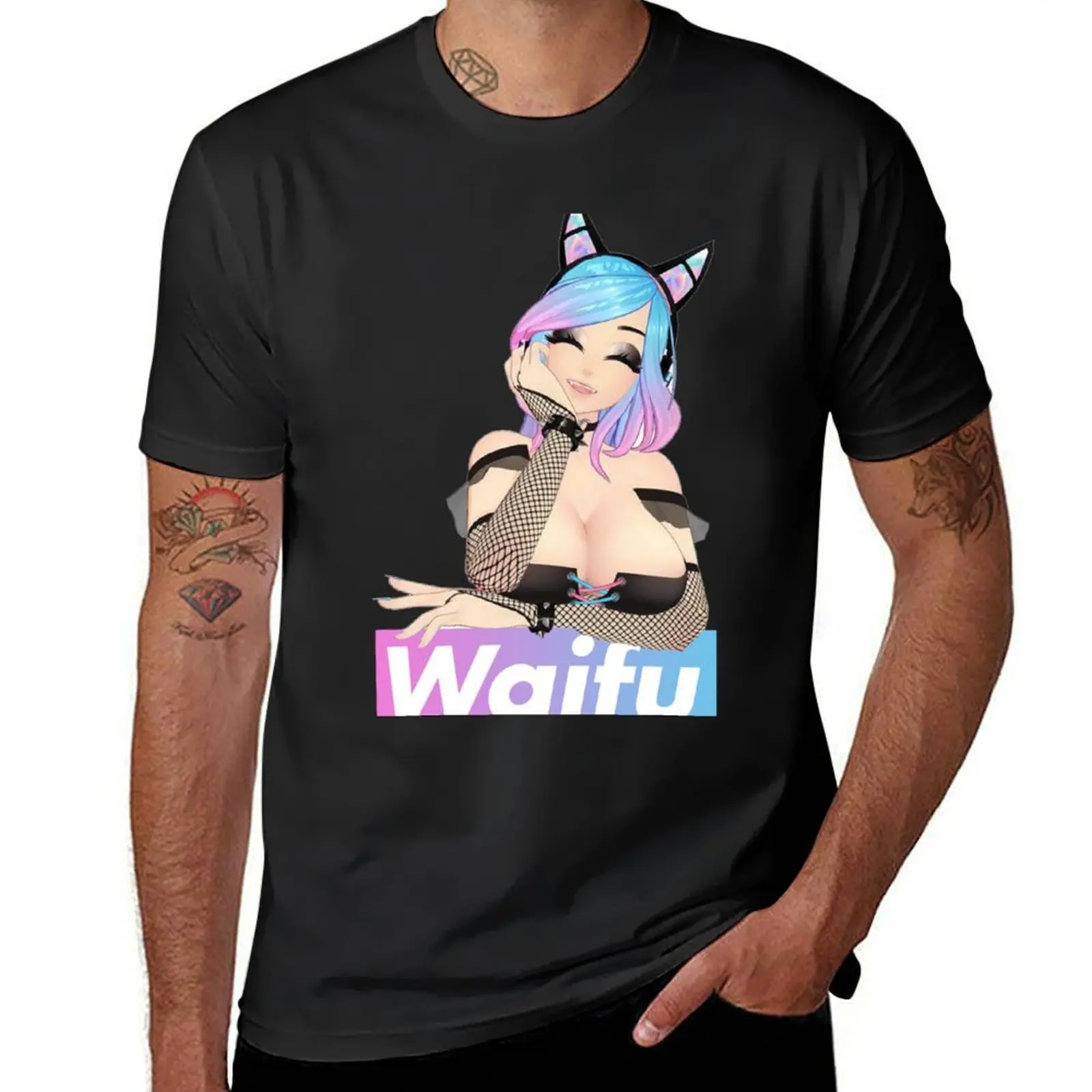 Silvervale Vshojo waifu наклейка футболка винтажная одежда принт животных для мальчиков