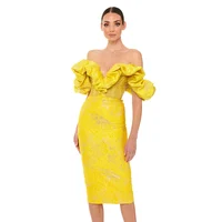 Women Sexy Off Shoulder Fashion Dress 2022 New Embroidery Patchwork Clothes Party Elegant Midi Dress