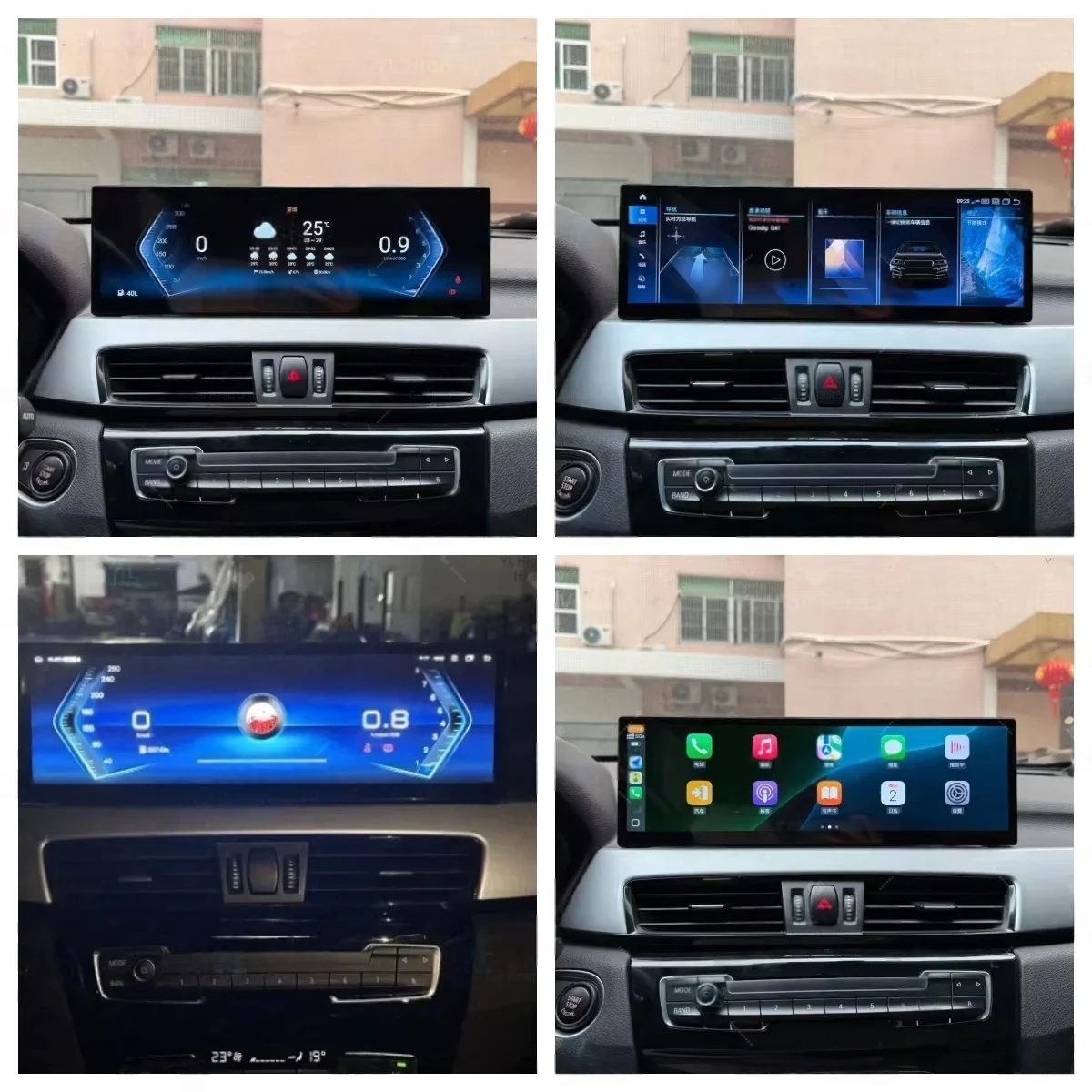 Фото AA 14.9-дюймовый мультимедийный проигрыватель Android 14 Carplay для BMW X1 F48 X2 F49 2016-2021, GPS-навигация, автомагнитола, экран, головное устройство №2