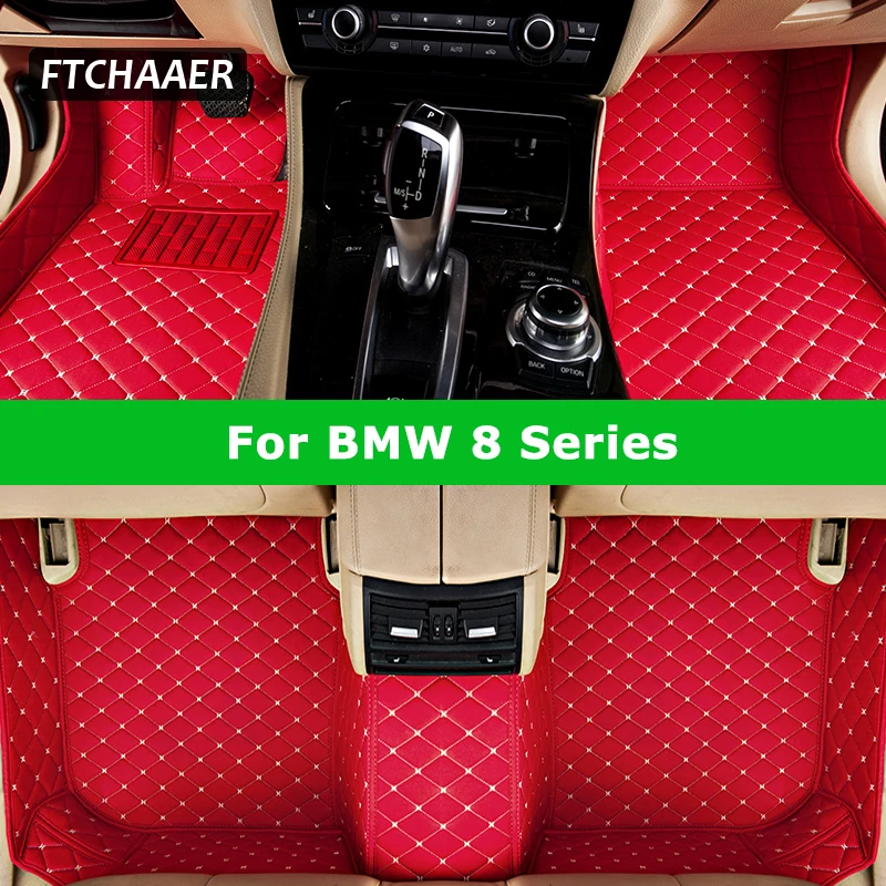 FTCHAAER пользовательские автомобильные коврики для BMW 8er Convertible G14 Coupe G15 GranCoupe G16 авто