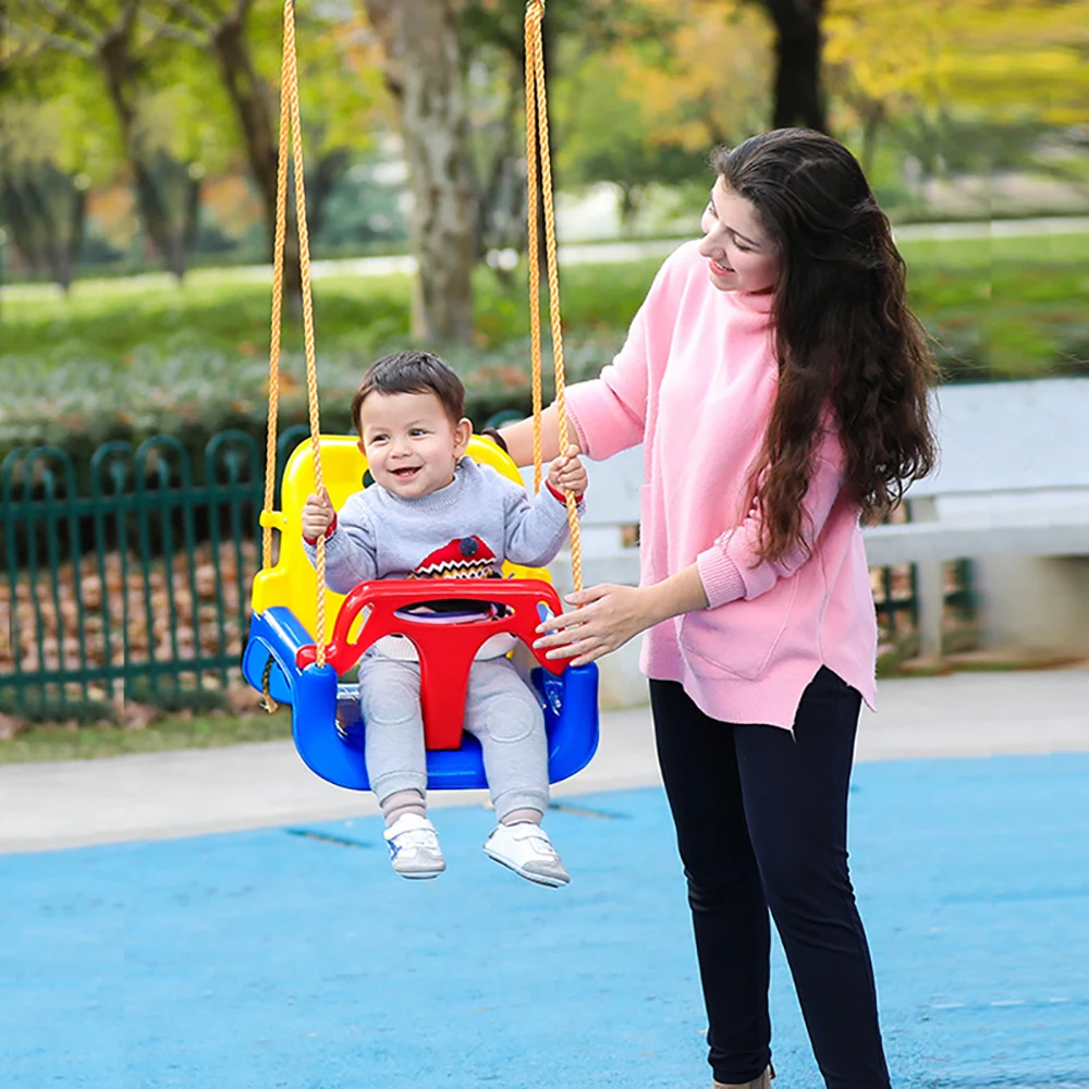 

Outdoor Childrens Swing is Suitable For Different Ages Indoor and Outdoor Can be Firm and Hard Air Defense Turning Space