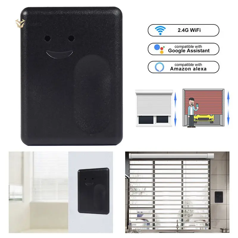 

WiFi GarageDoor Controller Switch for Car Garage Door Opener APP Remote Control Timing Voice Control for Alexa Smart Home