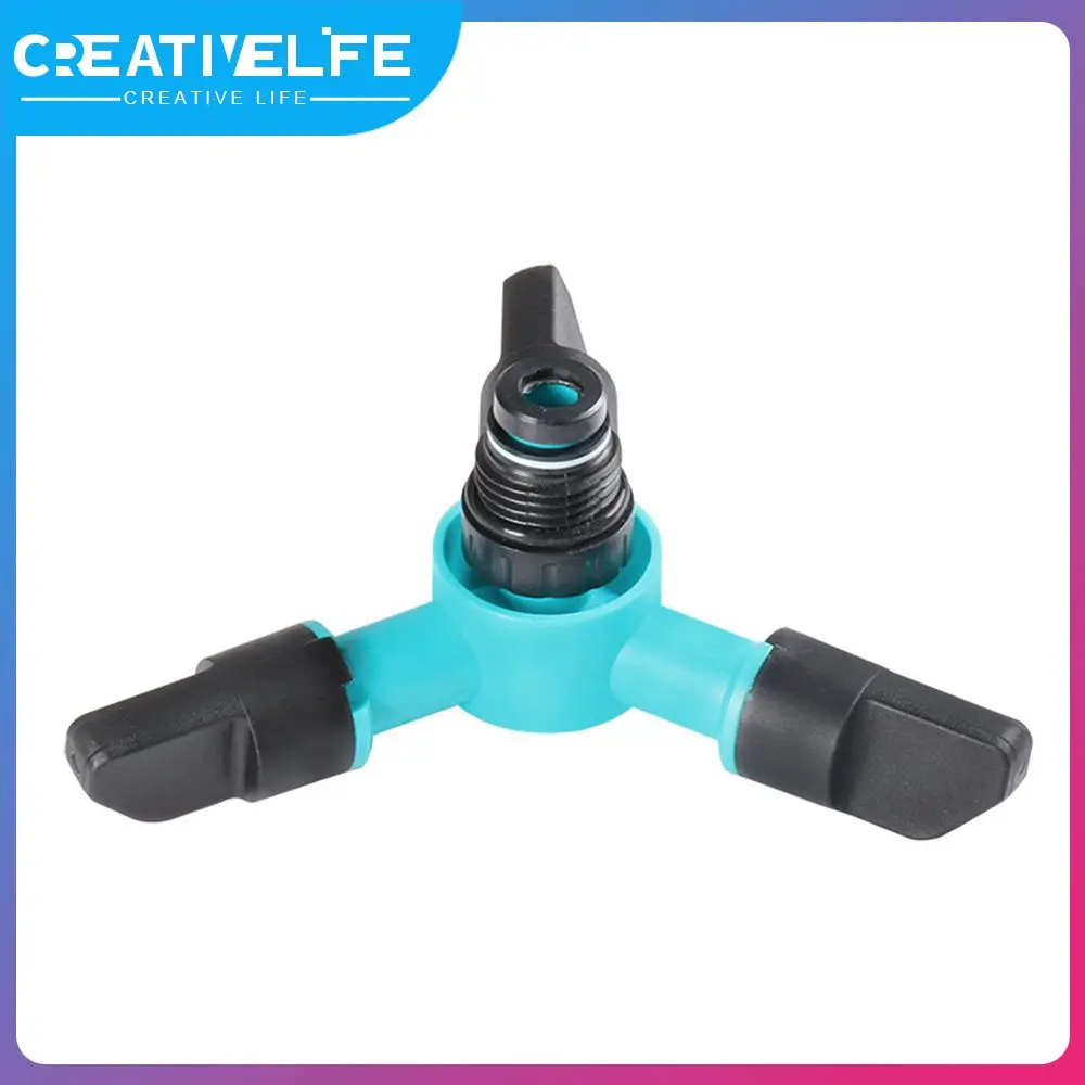 

Garden Sprinklers Nozzle 360 Degree Rotating Durable Three-pronged Sprinkler 1pcs Stable Lawn Irrigation Sprinkler Sprinkler Abs