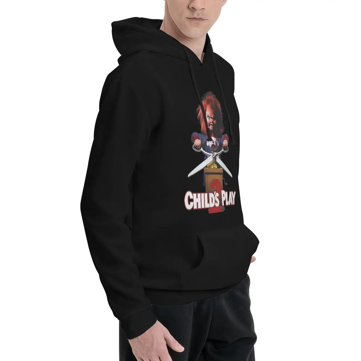 Child's Play 2 (Chucky) Horro Movie дизайнерская толстовка с капюшоном принтом фильма