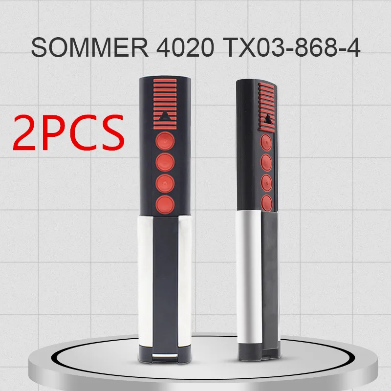 

2шт SOMMER 4020 4026 TX03 868-2 868-4 868mhz гаражные ворота пульт дистанционного управления SOMMER 4035 4031 4011 4025 Гараж командный передатчик