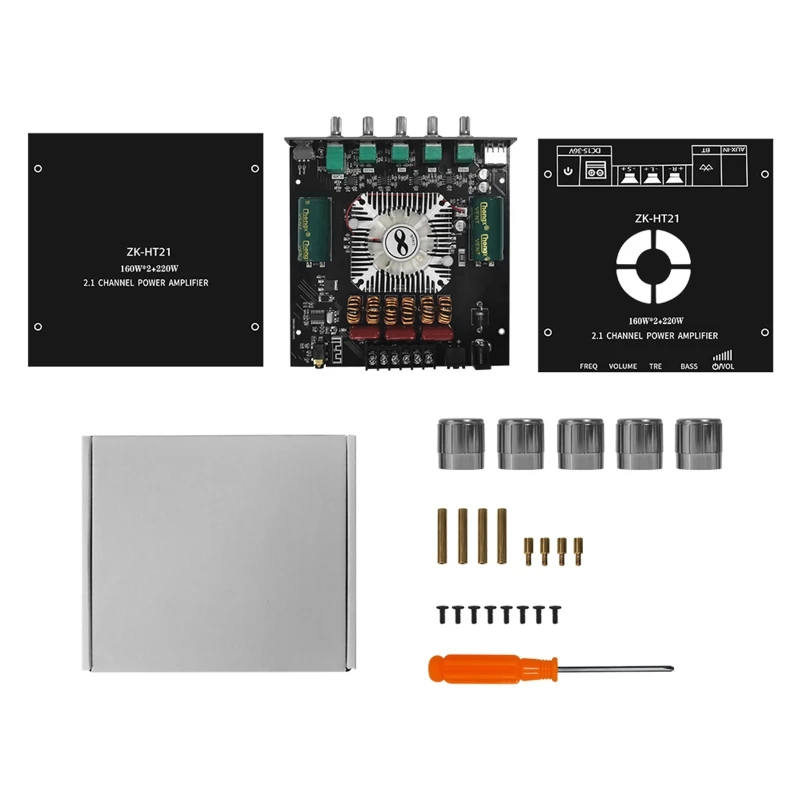 

Mini Amplifier Board Bluetooth-compatible Amplifier BT 5.0 Power Amplifier Module for Store Home Theater Speakers